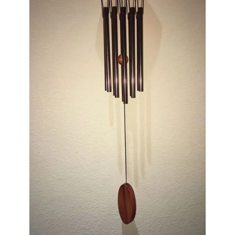 wind‎ chime harmony owl Wood Metal